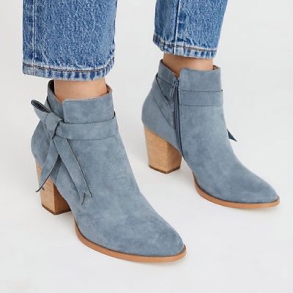 Free People Vegan Suede Alameda Booties